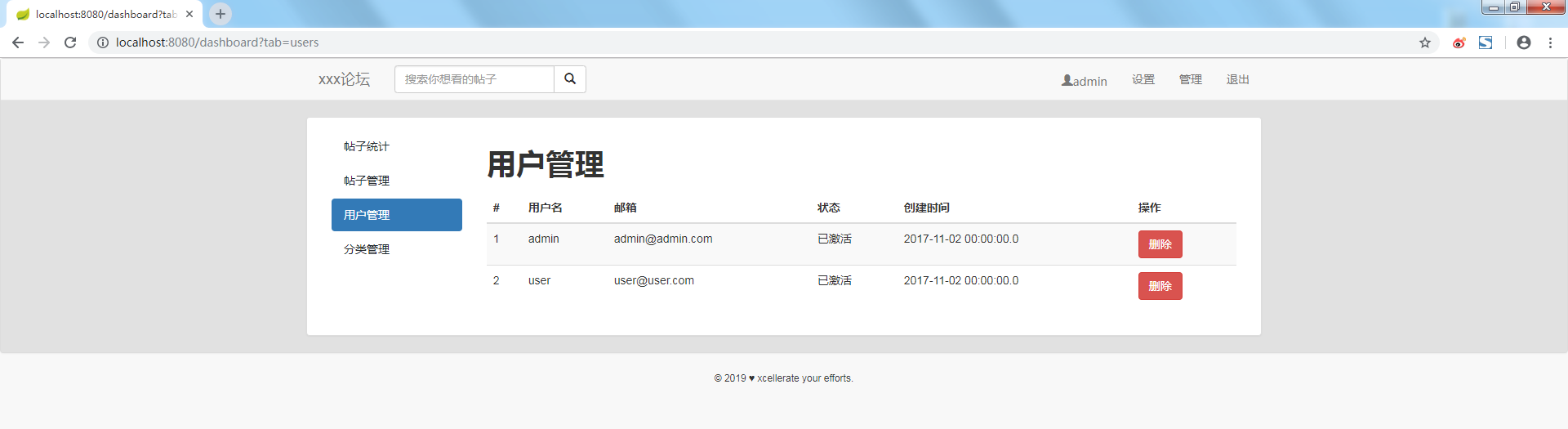 “论坛内容管理系统”